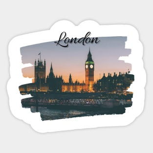London dreams Sticker